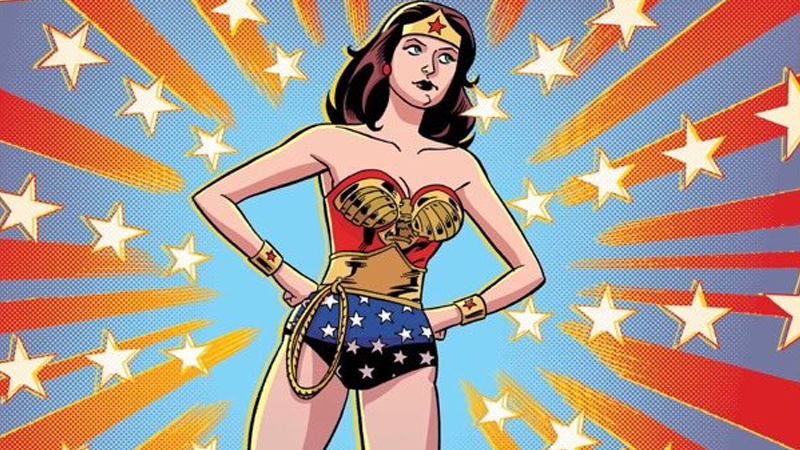 Illustration for article titled Why the Batman '66 and Wonder Woman '77 Crossover Is All About Embracing the Camp